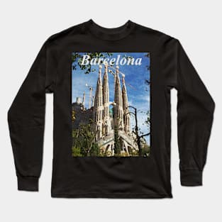 Barcelona T-Shirt Long Sleeve T-Shirt